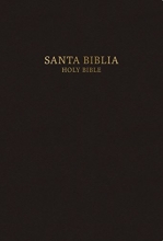 Cover art for RVR 1960/KJV Biblia Bilinge Tamao Personal, negro tapa dura (Spanish Edition)