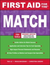 Cover art for First Aid for the Match, Fifth Edition (First Aid Series)