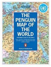 Cover art for The Penguin Map of the World: Revised Edition
