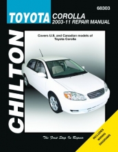 Cover art for Chilton Total Car Care Toyota Corolla 2003-2011 Repair Manual