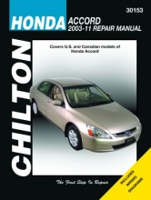 Cover art for Chilton Total Care Care Honda Accord 2003-2007 Repair Manual (Chilton's Total Car Care)