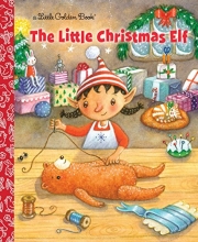 Cover art for The Little Christmas Elf (Little Golden Book)
