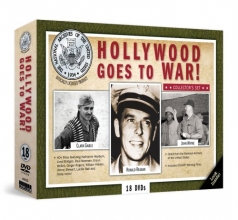 Cover art for Hollywood Goes to War