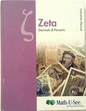 Cover art for Zeta Decimals and Percents Math-U-See