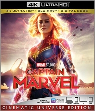 Cover art for CAPTAIN MARVEL [Blu-ray]