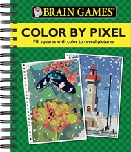 Cover art for Brain Games - Color by Pixel