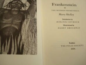 Cover art for Frankenstein