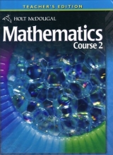 Cover art for Holt McDougal Mathematics Course 2 : Teacher's Edition