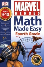 Cover art for Math Made Easy: Marvel Heroes: Fourth Grade
