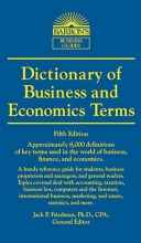 Cover art for Dictionary of Business and Economics Terms (Barron's Business Dictionaries)