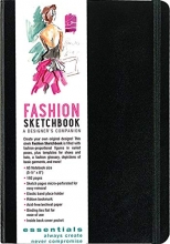 Cover art for Essentials Fashion Sketchbook (366 Figure Templates to create your own designs!) Fashion Sketchpad