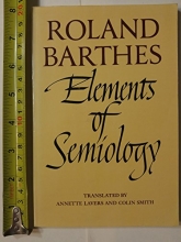 Cover art for Elements of Semiology