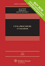 Cover art for Civil Procedure: A Coursebook [Connected Casebook] (Aspen Casebook)