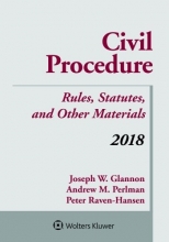 Cover art for Civil Procedure: Rules, Statutes, and Other Materials, 2018 Supplement (Supplements)