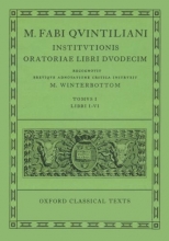 Cover art for Institutionis Oratoriae: Volume I:  Books I-VI. (Oxford Classical Texts)