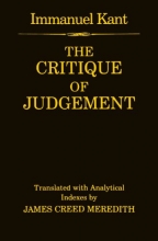 Cover art for The Critique of Judgement: (containing Kant's "Critique of Aesthetic Judgement" and "Critique of Teleological Judgement")