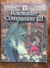 Cover art for Rolemaster Companion 3