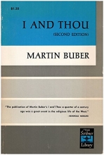 Cover art for I And Thou, Second Edition