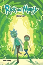 Cover art for RickandMorty Book One: Deluxe Edition