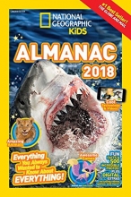 Cover art for National Geographic Kids Almanac 2018, Canadian edition (National Geographic Almanacs)