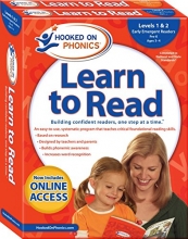 Cover art for Hooked on Phonics Learn to Read - Levels 1&2 Complete: Early Emergent Readers (Pre-K | Ages 3-4) (Learn to Read Complete Sets)