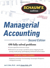 Cover art for Schaum's Outline of Managerial Accounting, 2nd Edition (Schaum's Outlines)