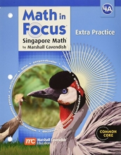 Cover art for Math in Focus: The Singapore Approach, Grade 4, Book A: Extra Practice Common Core (Math in Focus: Singapore Math)