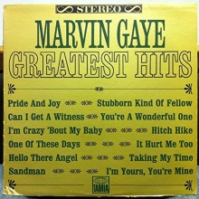 Cover art for MARVIN GAYE GAYE'S GREATEST HITS vinyl record