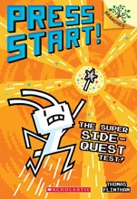 Cover art for The Super Side-Quest Test!: A Branches Book (Press Start! #6)