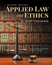 Cover art for Applied Law  &  Ethics for Health Professionals