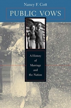Cover art for Public Vows: A History of Marriage and the Nation