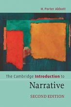 Cover art for The Cambridge Introduction to Narrative (Cambridge Introductions to Literature)