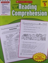Cover art for Scholastic Success with Reading Comprehension, Grade 5