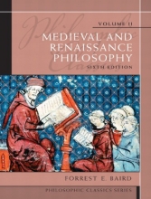Cover art for Philosophic Classics, Volume II: Medieval and Renaissance Philosophy (6th Edition)