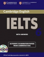 Cover art for Cambridge IELTS 6 Self-study Pack: Examination Papers from University of Cambridge ESOL Examinations (IELTS Practice Tests)
