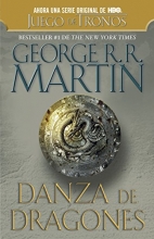Cover art for Danza de dragones / Dance of Dragons: Cancion De Hielo Y Fuego V (Spanish Edition)