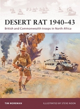 Cover art for Desert Rat 194043: British and Commonwealth troops in North Africa (Warrior)