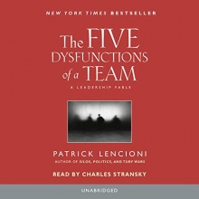 Cover art for The Five Dysfunctions of a Team: A Leadership Fable