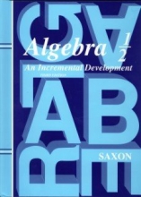 Cover art for Algebra 1/2: An Incremental Development (Saxon Algebra)