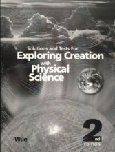Cover art for Exploring Creation with Physical Science 2nd Edition Solutions & Tests