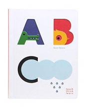 Cover art for TouchThinkLearn: ABC (Baby Board Books, Baby Touch and Feel Books, Sensory Books for Toddlers)