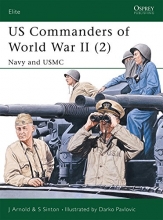 Cover art for US Commanders of World War II (2) Navy & USMC