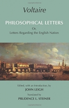 Cover art for Voltaire: Philosophical Letters: Or, Letters Regarding the English Nation (Hackett Classics)