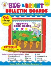 Cover art for Big & Bright Bulletin Boards, Grades PK - 3: Ideas That Decorate, Educate, and Motivate