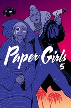 Cover art for Paper Girls Volume 5
