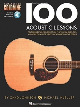 Cover art for 100 Acoustic Lessons: Guitar Lesson Goldmine Series