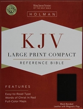 Cover art for King James Large Print Compact Bible