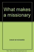 Cover art for What makes a missionary