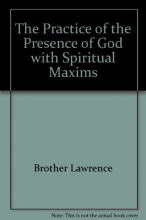 Cover art for The Practice of the Presence of God with Spiritual Maxims