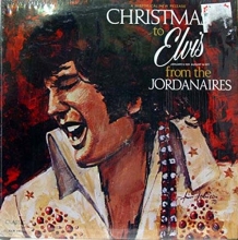 Cover art for THE JORDANAIRES christmas to elvis LP Used_VeryGoodCCR 1935 Vinyl 1978 Record